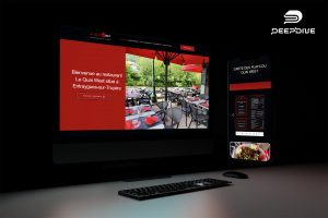 Un site web sur-mesure pour Le Quai West